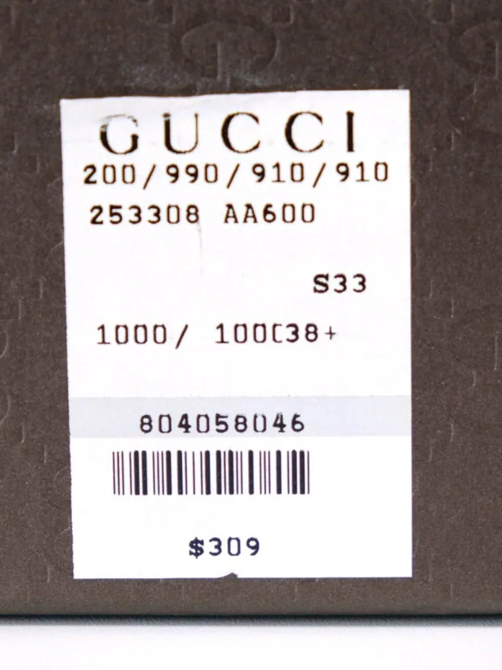 Gucci Guccissima Peep Toe Stilettos, Matte Black